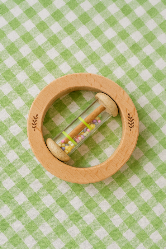 Wooden Baby Rattle
